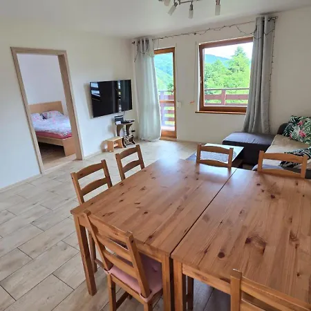 Panorama - W Beskidach Międzybrodzie Bialskie